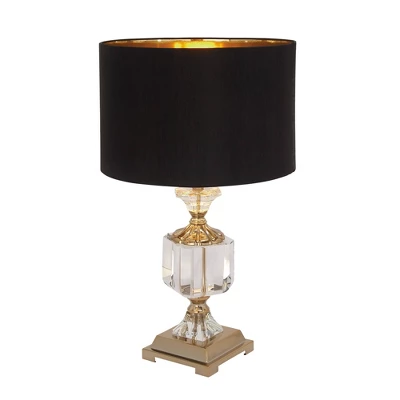 Crystal Table Lamp with Drum Shade Gold - Olivia & May Crystal Table Lamp With Drum Shade Gold - Olivia & May -Famous Lighting Store GUEST 854d3fb0 040f 4187 9ff2 e2787715fd07