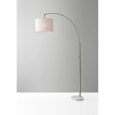 73.5" Bowery Arc Lamp Antique Brass - Adesso 73.5" Bowery Arc Lamp Antique Brass - Adesso -Famous Lighting Store GUEST 86cb7aa3 6d4e 4dcc a7a9 6c619e84e574