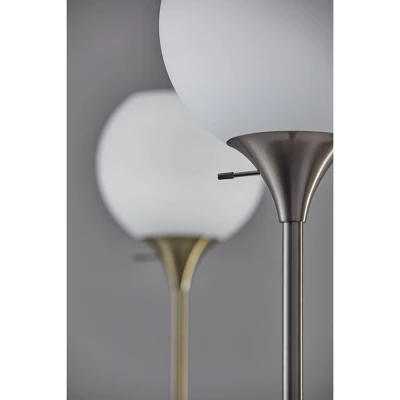 71" 3-way Fiona Torchiere Brass - Adesso 71" 3-way Fiona Torchiere Brass - Adesso -Famous Lighting Store GUEST 88ad4629 2909 4e7d 94f5 17ec9a913061