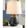 Ancel Metal Table Lamp Black/Brown - Signature Design By Ashley -Famous Lighting Store GUEST 89f1dc2a 65d6 4083 84ba 2f5fb6257282