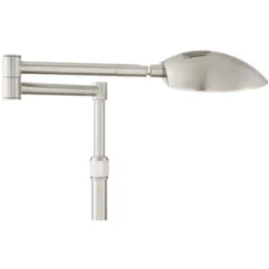 Possini Euro Design Eliptik Modern Desk Table Lamp 24 1/2" High Satin Nickel LED Swing Arm Adjustable Height For Bedroom Living Room Nightstand Office 4 Possini Euro Design Eliptik Modern Desk Table Lamp 24 1/2" High Satin Nickel LED Swing Arm Adjustable Height For Bedroom Living Room Nightstand Office -Famous Lighting Store GUEST 8a7413ef 0643 4ac1 9f68 9f61cfe1a0ac