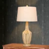 2pk Fluted Genie Bottle Resin Table Lamps Buff Beige - Fangio Lighting -Famous Lighting Store GUEST 8b1da2fb 5317 4bed b868 7236ad38c489