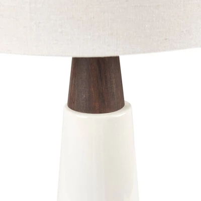Everly Ceramic (Includes LED Light Bulb) Table Lamp White - Ink+Ivy Everly Ceramic (Includes LED Light Bulb) Table Lamp White - Ink+Ivy -Famous Lighting Store GUEST 8b226707 5020 4e6e 969b 472db2011d40
