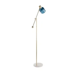 73" Marcel Floor Lamp Blue/Gold/White - LumiSource -Famous Lighting Store GUEST 8b7a68b4 5481 47ea 8a31 ea501b09d515