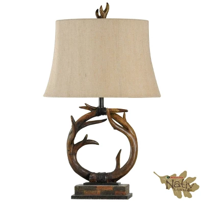 Dalton Brown Antler Table Lamp with Beige Hardback Fabric Shade - StyleCraft Dalton Brown Antler Table Lamp With Beige Hardback Fabric Shade - StyleCraft -Famous Lighting Store GUEST 8ee67d50 a2b1 4f1f b43e ba703ed01f03