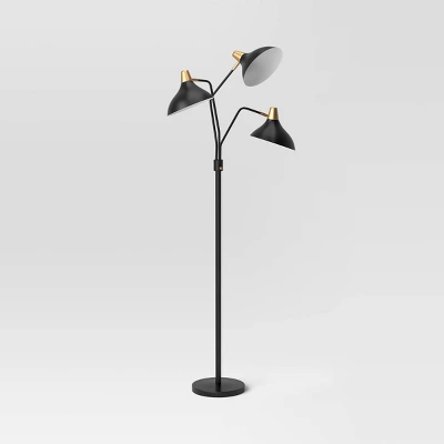 3-Head Floor Lamp Black - Threshold™ 3-Head Floor Lamp Black - Threshold™ -Famous Lighting Store GUEST 91c421c7 0e9a 4029 be26 8dda23a6086f