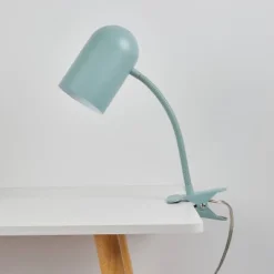 15" Carter Clip-Arm Desk Lamp With Adjustable Gooseneck Matte Teal - Globe Electric 9 15" Carter Clip-Arm Desk Lamp With Adjustable Gooseneck Matte Teal - Globe Electric -Famous Lighting Store GUEST 92601454 4937 4a3d a2bd d58aac7defa8