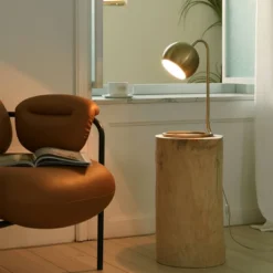 15" Richmond Desk Lamp With Inner Shade Matte Brass - Globe Electric -Famous Lighting Store GUEST 93df1a47 e78a 4b69 8dc3 ee135c34724d