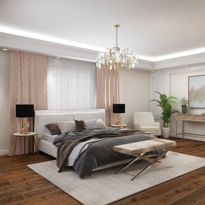 Crystal Table Lamp with Drum Shade Gold - Olivia & May Crystal Table Lamp With Drum Shade Gold - Olivia & May -Famous Lighting Store GUEST 954804ab ce0c 474a 9310 31123b47f4ad