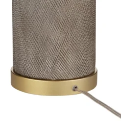 360 Lighting Gilson Modern Table Lamps 24 1/2" High Set Of 2 Gray Glaze Ceramic White Drum Shade For Bedroom Living Room Bedside Nightstand Office 7 360 Lighting Gilson Modern Table Lamps 24 1/2" High Set Of 2 Gray Glaze Ceramic White Drum Shade For Bedroom Living Room Bedside Nightstand Office -Famous Lighting Store GUEST 95a9b8a9 2930 4792 8828 efd351ad2309