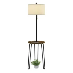 Floor Lamp End Table (Includes LED Light Bulb) - Modern Hairpin Legs -Famous Lighting Store GUEST 9677c7ec 9809 4796 ae86 0320ee07aa8d