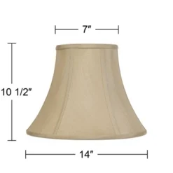 360 Lighting Traditional Floor Lamp Swing Arm 70" Tall Antique Brass Imperial Taupe Fabric Bell Shade For Living Room Reading Bedroom -Famous Lighting Store GUEST 9724e0d0 7ec3 4884 b7b0 96cd01a0e9de