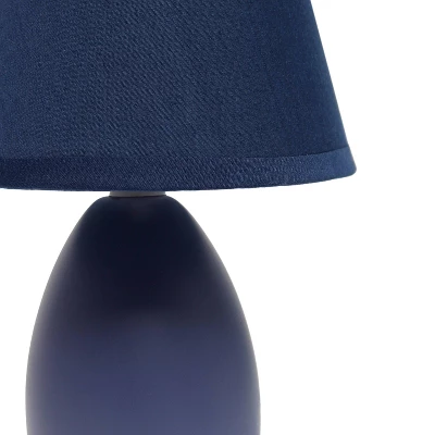 9.45" 2pk Petite Ceramic Oblong Bedside Table Desk Lamps with Matching Tapered Drum Shade Blue - Creekwood Home 9.45" 2pk Petite Ceramic Oblong Bedside Table Desk Lamps With Matching Tapered Drum Shade Blue - Creekwood Home -Famous Lighting Store GUEST 972ea1c1 5821 4c72 9505 08cf94321427