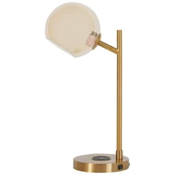 Abanson Desk Lamp Amber/Gold - Signature Design By Ashley -Famous Lighting Store GUEST 975458e0 ad8e 4527 90eb 02f1a3844dc6
