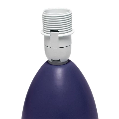 9.45" 2pk Petite Ceramic Oblong Bedside Table Desk Lamps with Matching Tapered Drum Shade Blue - Creekwood Home 9.45" 2pk Petite Ceramic Oblong Bedside Table Desk Lamps With Matching Tapered Drum Shade Blue - Creekwood Home -Famous Lighting Store GUEST 975f5d86 3e79 4507 8ae5 61da0aea5ad5