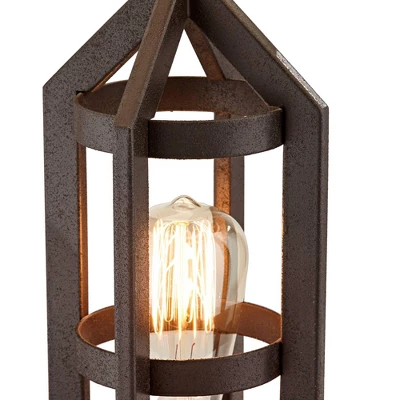 Franklin Iron Works Lucas Industrial Table Lamps 26" High Set of 2 Bronze with USB Charging Port Nightlight LED Peanut Drum Shade for Bedroom Desk Franklin Iron Works Lucas Industrial Table Lamps 26" High Set Of 2 Bronze With USB Charging Port Nightlight LED Peanut Drum Shade For Bedroom Desk -Famous Lighting Store GUEST 97ab6298 52f2 435c bfbb e319303fcc9b