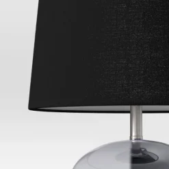 Smoked Glass Table Lamp Black (Includes LED Light Bulb) - Threshold™ 4 Smoked Glass Table Lamp Black (Includes LED Light Bulb) - Threshold™ -Famous Lighting Store GUEST 98601f77 85c9 4f8f 8da7 81ac1ada24e3