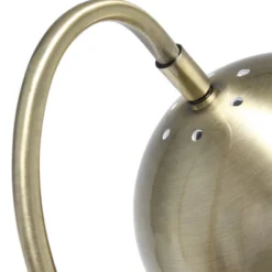 Mid Century Curved Table Lamp With Dome Shade Antique Brass - Lalia Home -Famous Lighting Store GUEST 9aef6e5c 3660 45b6 b3cd d978ab94e103