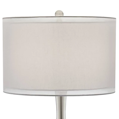 Possini Euro Design Swift Modern Table Lamp 30 1/2" Tall Mercury Glass Double Shade for Bedroom Living Room House Bedside Nightstand Office Entryway Possini Euro Design Swift Modern Table Lamp 30 1/2" Tall Mercury Glass Double Shade For Bedroom Living Room House Bedside Nightstand Office Entryway -Famous Lighting Store GUEST 9b9664be 4226 49ef 8a0a 9e893410109d