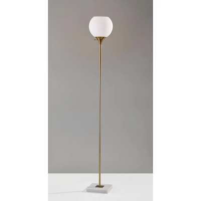 71" 3-way Fiona Torchiere Brass - Adesso 71" 3-way Fiona Torchiere Brass - Adesso -Famous Lighting Store GUEST 9dc9e916 035f 44a9 830a a2c6c30a24c6