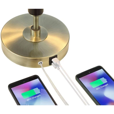 Possini Euro Design Possini Euro® Wyndham Desk Lamp with Glass Shade and Dual USB Ports Possini Euro Design Possini Euro® Wyndham Desk Lamp With Glass Shade And Dual USB Ports -Famous Lighting Store GUEST 9fb29c06 0fa4 4c93 bedf 81121643cc35