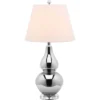 26" Cybil Double Gourd Lamp Silver (Includes CFL Light Bulb) - Safavieh 1 26" Cybil Double Gourd Lamp Silver (Includes CFL Light Bulb) - Safavieh -Famous Lighting Store GUEST a26d7e85 85ca 45dc bf0f 12da9ef55d18