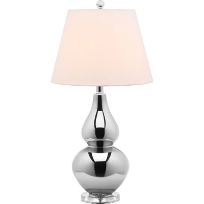 26" Cybil Double Gourd Lamp Silver (Includes CFL Light Bulb) - Safavieh 26" Cybil Double Gourd Lamp Silver (Includes CFL Light Bulb) - Safavieh -Famous Lighting Store GUEST a26d7e85 85ca 45dc bf0f 12da9ef55d18