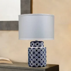Marina Ceramic Table Lamp Blue/White - Splendor Home -Famous Lighting Store GUEST a291ca2b f643 4493 a906 80c4148956fd