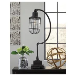 Jae Desk Lamp Antique Black - Signature Design By Ashley