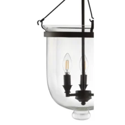 14.5" LED Metal/Glass Semi-Flush Mount Oil Rubbed Bronze - Jonathan Y -Famous Lighting Store GUEST a382b658 00e7 4a71 a295 a8afeda9927b