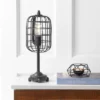 20" Metal Odette Industrial Table Lamp (Includes Light Bulb) Black - JONATHAN Y -Famous Lighting Store GUEST a4eb1f2a 18c1 45d3 a819 7b519a463867