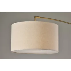 Adler Arc Floor Lamp Antique Brass - Adesso -Famous Lighting Store GUEST a59fa440 6d5c 4c48 b28b c69369dc805e