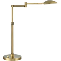 Possini Euro Design Possini Euro Warm Gold LED Swing Arm Desk Lamp -Famous Lighting Store GUEST a8080915 3e5e 48ec 9460 7229189ffa29