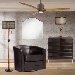 Franklin Iron Works Hunter Modern Rustic Farmhouse Table Lamp 29 3/4" Tall Cherry Wood Bronze Metal Double Drum Shade For Bedroom Living Room House 9 Franklin Iron Works Hunter Modern Rustic Farmhouse Table Lamp 29 3/4" Tall Cherry Wood Bronze Metal Double Drum Shade For Bedroom Living Room House -Famous Lighting Store GUEST a8915872 f355 47b8 9561 a86378272341