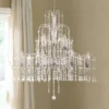 Vienna Full Spectrum Crystal Rain Chrome Chandelier 33" Wide Modern 12-Light Fixture For Dining Room House Foyer Kitchen Island Entryway Bedroom Home -Famous Lighting Store GUEST ab2d6a8e c4f1 4f27 bb79 7a3e6fcb3faf