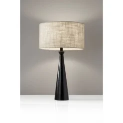 Linda Table Lamp Black - Adesso -Famous Lighting Store GUEST ab8520ae 5b36 436b b015 96ba86c22b31