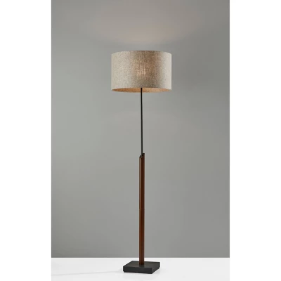 Ethan Floor Lamp Black/Walnut - Adesso Ethan Floor Lamp Black/Walnut - Adesso -Famous Lighting Store GUEST acd984a3 7a45 4898 b94e d70c5e4dfa12