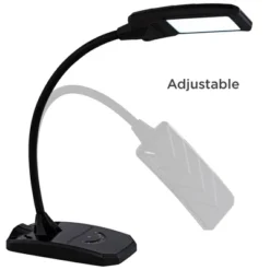 360 Lighting Ricky Modern Desk Lamp 13 3/4" High Black With USB Charging Port LED Gooseneck Touch On Off Dimmer For Bedroom Bedside Office House Desk -Famous Lighting Store GUEST ad57b85e 9b04 4c0d 8e59 3b23d3018b05