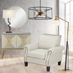 Possini Euro Design La Vista Black Chandelier 20 1/4" Wide Modern Sputnik 9-Light Fixture For Dining Room House Foyer Kitchen Island Entryway Bedroom -Famous Lighting Store GUEST ae504455 26b8 4314 ade1 28553373b006