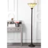 68.57" Moore Tiffany Style Torchiere Floor Lamp (Includes LED Light Bulb) Bronze - JONATHAN Y -Famous Lighting Store GUEST b1214109 ee6c 4aae 8251 87647a8da97c