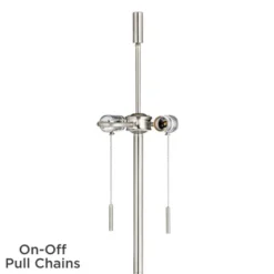 360 Lighting Abba Modern Floor Lamp Standing 66" Tall Brushed Nickel Silver Metal Satin Purple Drum Shade For Living Room Bedroom Office House Home -Famous Lighting Store GUEST b38c9bfd 3541 4283 890d c217d4212233