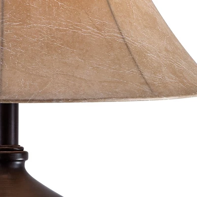 Franklin Iron Works Traditional Table Lamps 33" Tall Set of 2 with Nightlight Brushed Iron Urn Beige Fabric Shade for Living Room Bedroom Franklin Iron Works Traditional Table Lamps 33" Tall Set Of 2 With Nightlight Brushed Iron Urn Beige Fabric Shade For Living Room Bedroom -Famous Lighting Store GUEST b3ce263a 33e9 42c2 9704 1501fc17b7f1