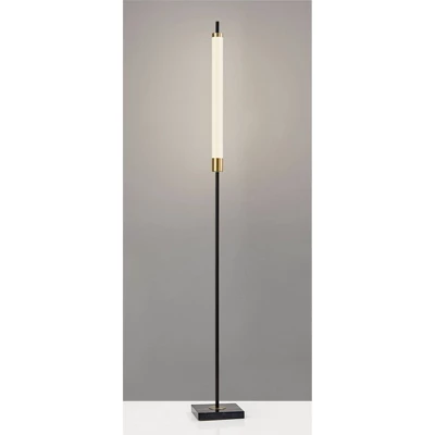 72" 3-way Piper Floor Lamp (Includes LED Light Bulb) Black - Adesso 72" 3-way Piper Floor Lamp (Includes LED Light Bulb) Black - Adesso -Famous Lighting Store GUEST b4ac570c 5136 45be 8d74 e77f5cdd31c3