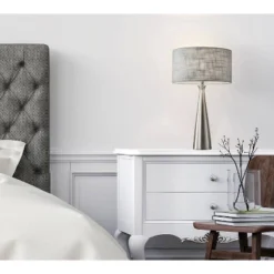 Linda Table Lamp Brushed Steel - Adesso 3 Linda Table Lamp Brushed Steel - Adesso -Famous Lighting Store GUEST ba317a85 7943 49aa 9b02 039786e1f1af