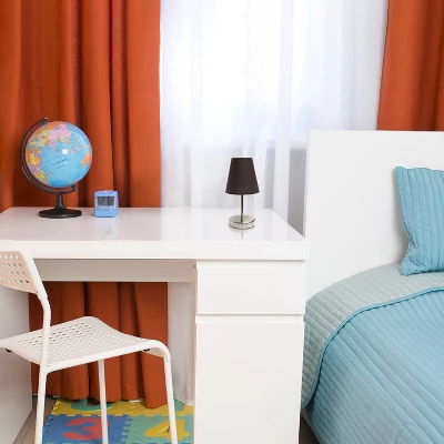 10.5" Petite Metal Stick Bedside Table Desk Lamp in Sand Nickel with Fabric Shade Brown - Creekwood Home 10.5" Petite Metal Stick Bedside Table Desk Lamp In Sand Nickel With Fabric Shade Brown - Creekwood Home -Famous Lighting Store GUEST ba44e4e1 6b9d 40f1 b292 afbbb021ecbc