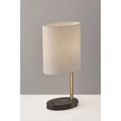 Curtis AdessoCharge Wireless Charging Table Lamp Black/Brass - Adesso -Famous Lighting Store GUEST bde36c21 5cf2 4314 8d51 267a15436aa5