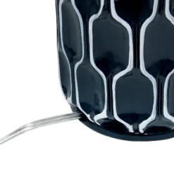 Moroccan Table Lamp With Fabric Shade Blue - Lalia Home -Famous Lighting Store GUEST c314a52a 8efa 4af0 bc71 6ebdbbcf2244