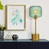 21" Jasmine Globe Shade Table Lamp Green - River Of Goods -Famous Lighting Store GUEST c344cea7 d517 492b a5a9 0a269e2e85bf