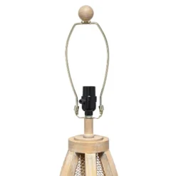 Wood Arch Farmhouse Table Lamp With Fabric Shade Natural - Lalia Home 6 Wood Arch Farmhouse Table Lamp With Fabric Shade Natural - Lalia Home -Famous Lighting Store GUEST c3ad42eb 94bc 49ac 9991 95b3a0d975c1