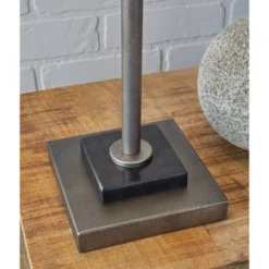 26.38" Belldunn Antique Pewter Metal Table Lamp - Signature Design By Ashley -Famous Lighting Store GUEST c66896af 7304 4cd4 84dc 19e1befffae5